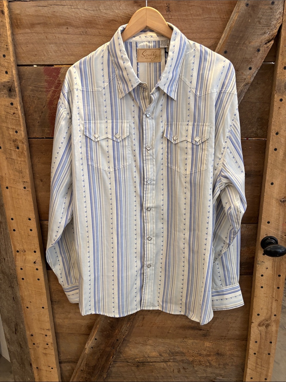 NWT Scully Wester snap shirt